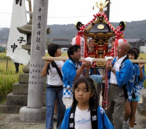 吉井御輿宮入