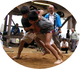 奉納相撲・男子の部・1