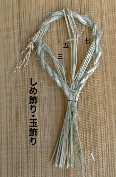 玉飾り七五三