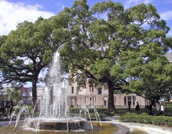 公園の噴水