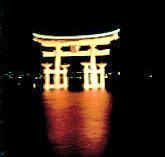 大鳥居ライトアップ