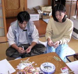 へいぐいの御幣付け
